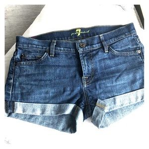 7for all mankind Jean Shorts